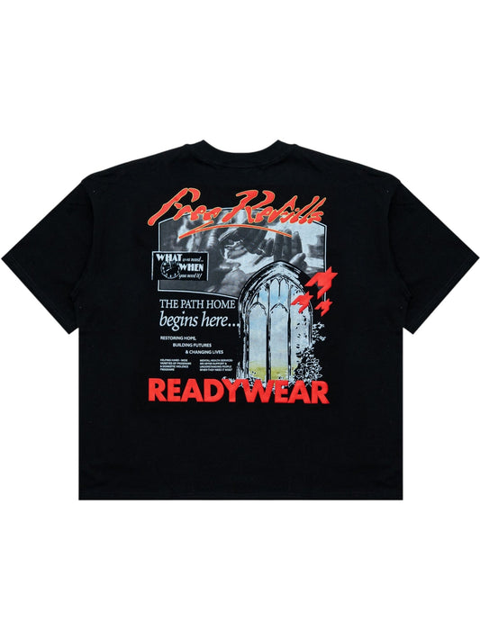 Free Refills Rehab Tee (FR-H25-008) Black
