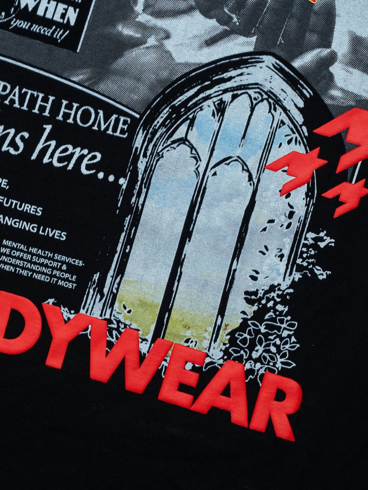 Free Refills Rehab Tee (FR-H25-008) Black