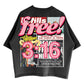 Free Refills Tabloid Tee (FR-S26-017) Black