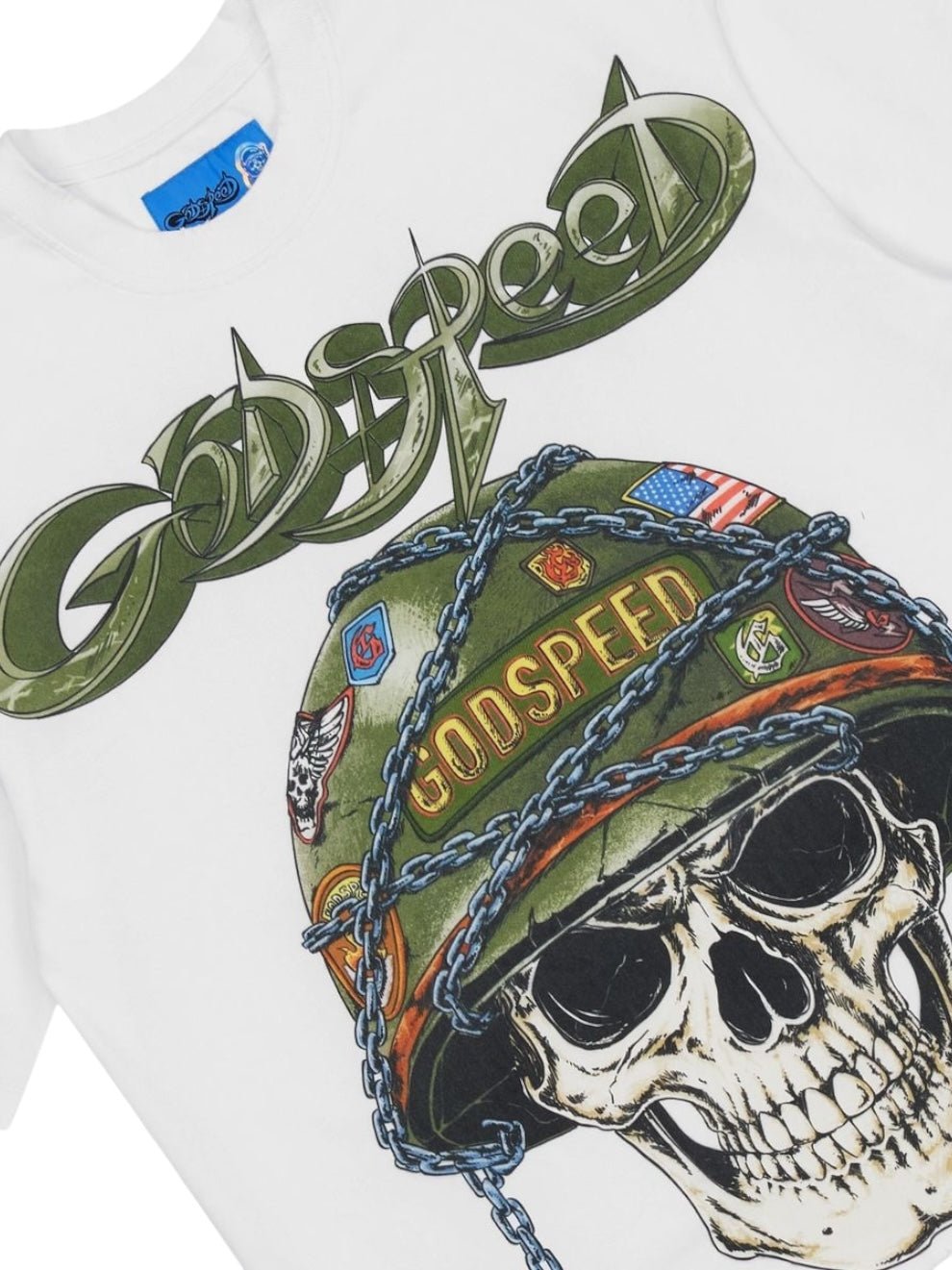 Godspeed Badges of Honor II NG T-shirt White