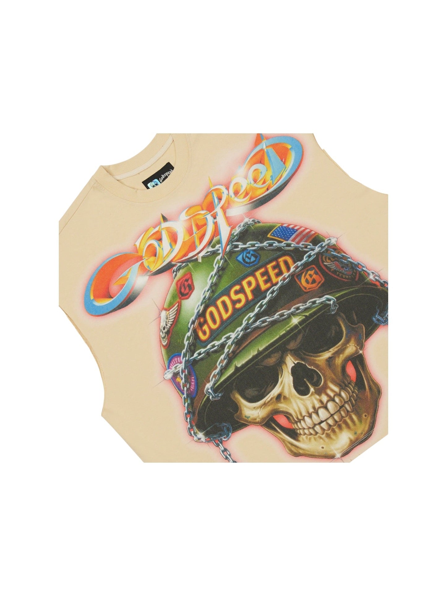 Godspeed Badges of Honor Sleeveless (Bone)