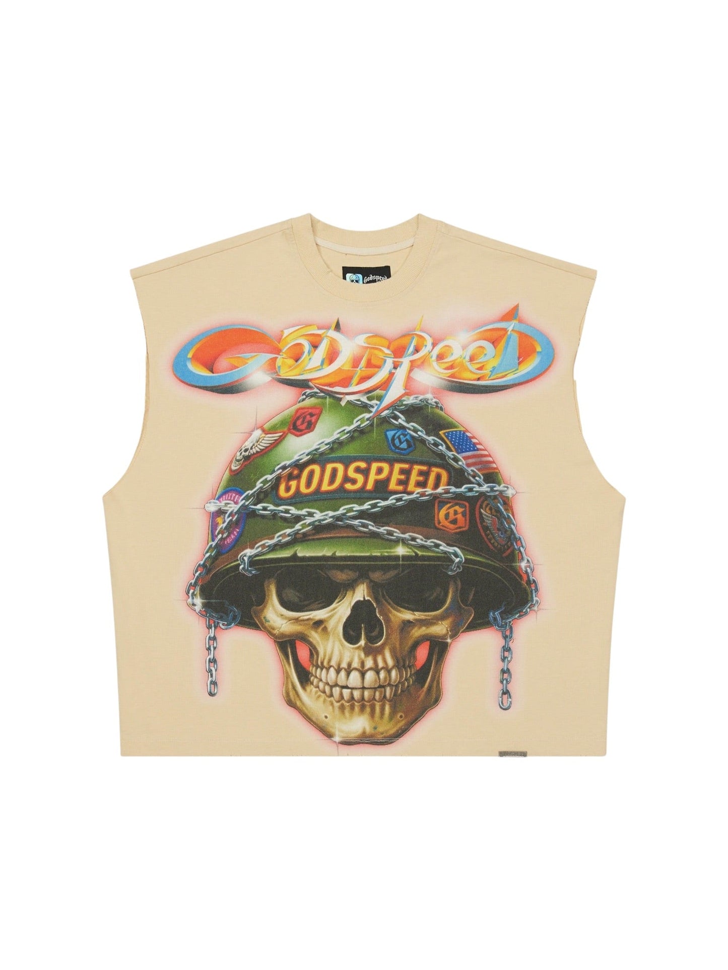 Godspeed Badges of Honor Sleeveless (Bone)