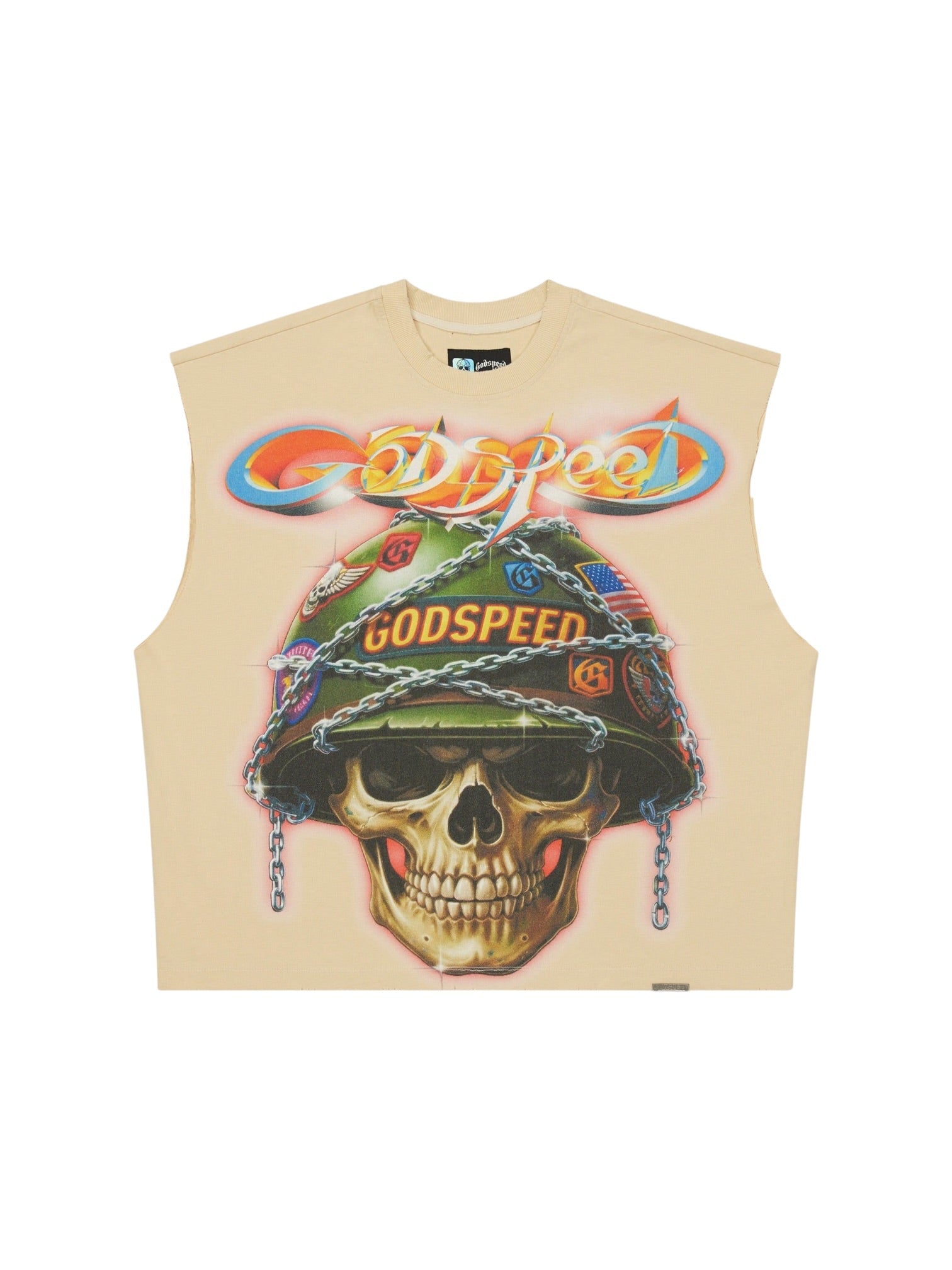 Godspeed Badges of Honor Sleeveless (Bone)