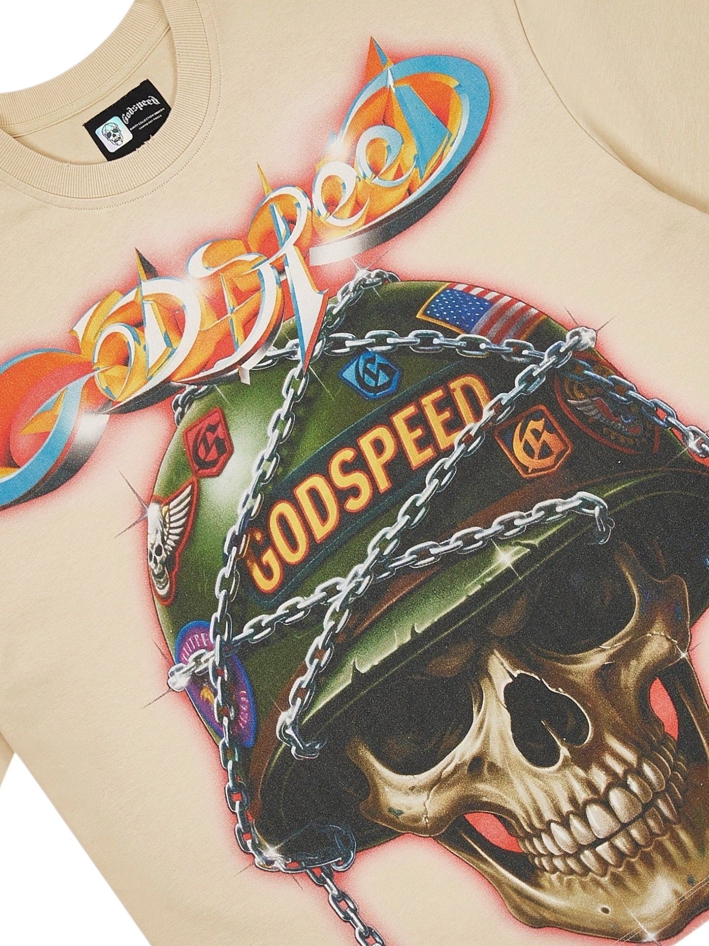 Godspeed Badges of Honor T-shirt (Beige)