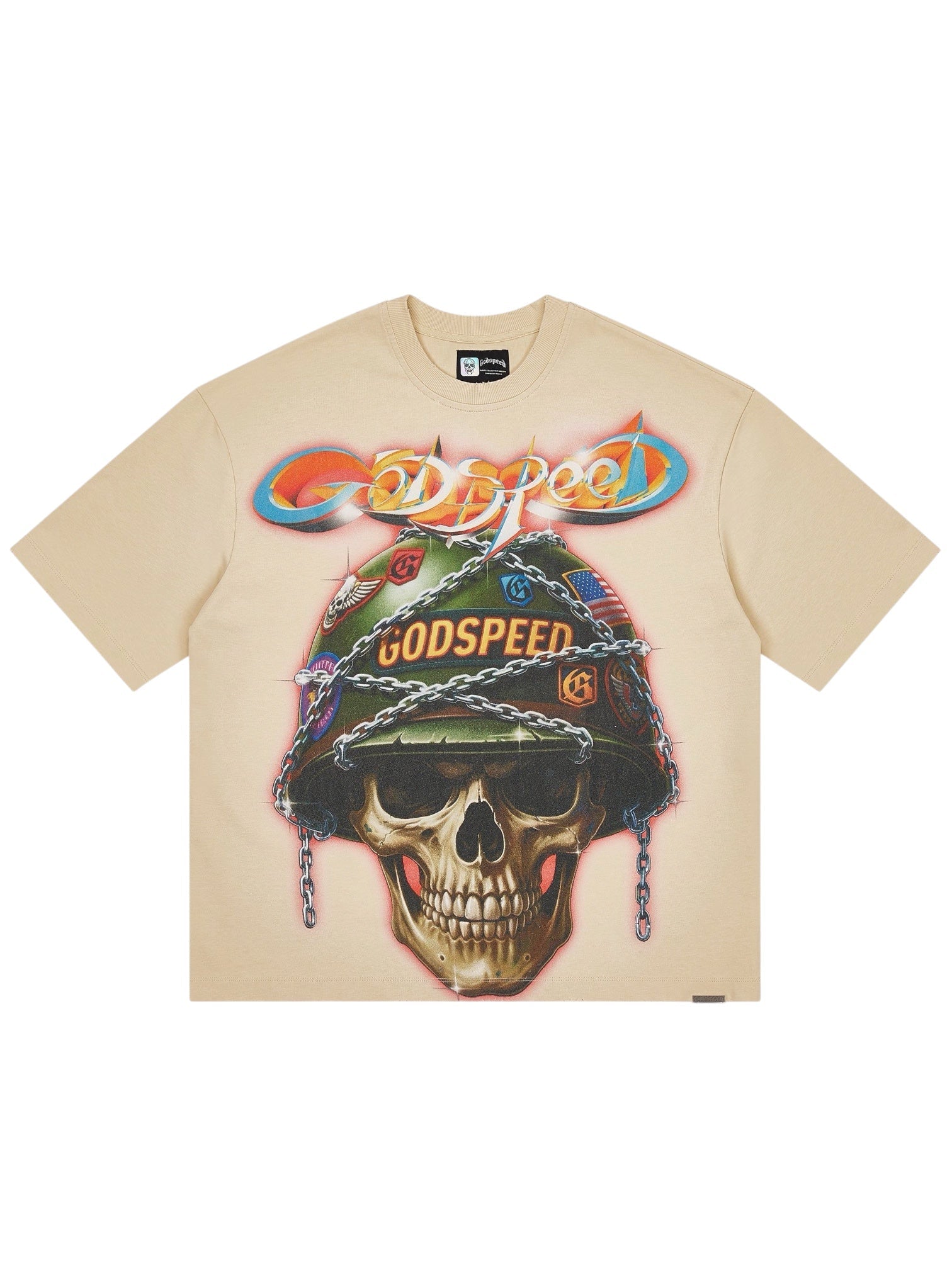Godspeed Badges of Honor T-shirt (Beige)