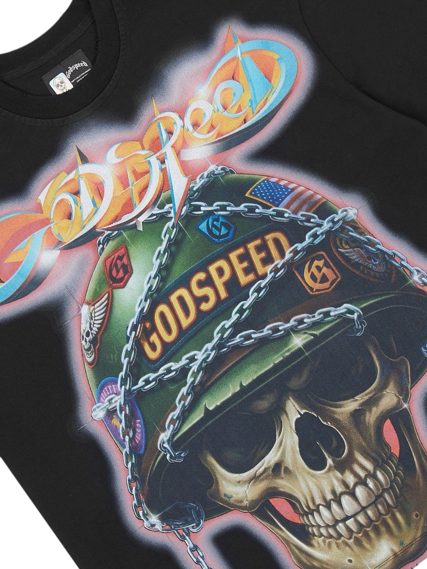 Godspeed Badges of Honor T-shirt (Black)