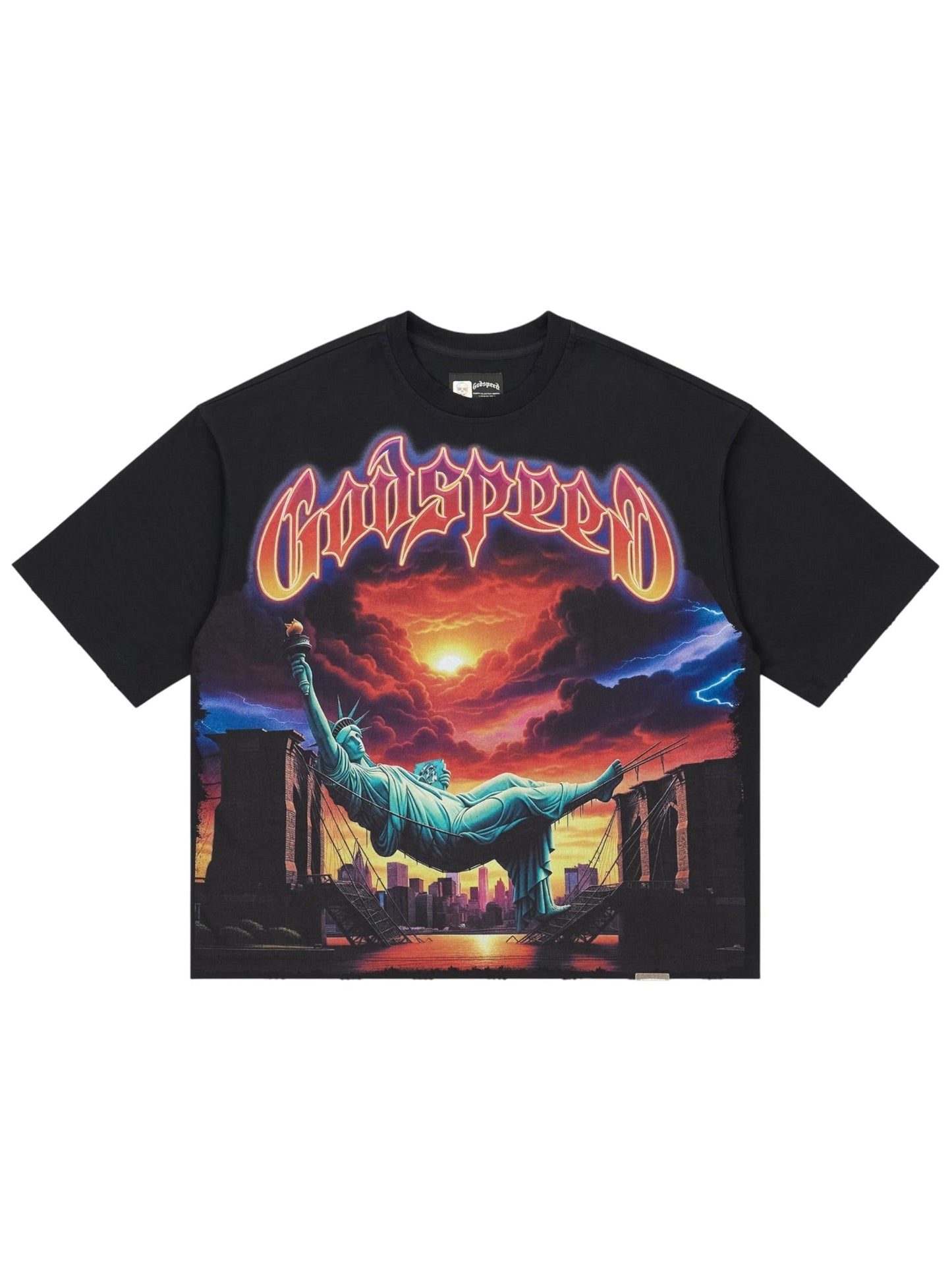 Godspeed Burnt Bridges T-shirt Black