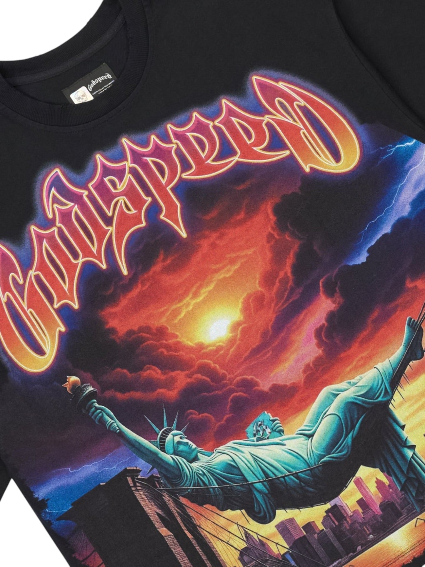 Godspeed Burnt Bridges T-shirt Black