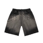Godspeed Carpenter Distressed Shorts (Black Sun Fade)