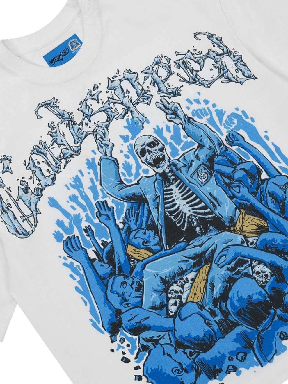 Godspeed Crowd Surf T-shirt NG White