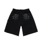 Godspeed Distressed Carpenter Shorts (Flat black)