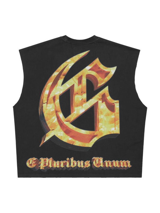 Probus Godspeed Echoes Empire Sleeveless T-shirt (Black Wash) Godspeed Echoes Empire Sleeveless T-shirt (Black Wash) BLACK
