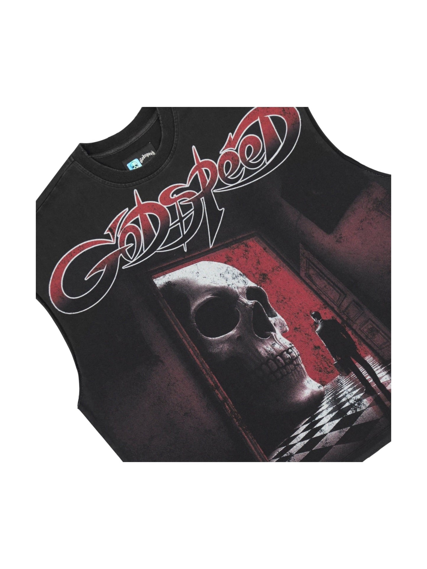 Probus Godspeed Fate’s Doorstep Sleeveless T-shirt (Black) Godspeed Fate’s Doorstep Sleeveless T-shirt (Black) BLACK