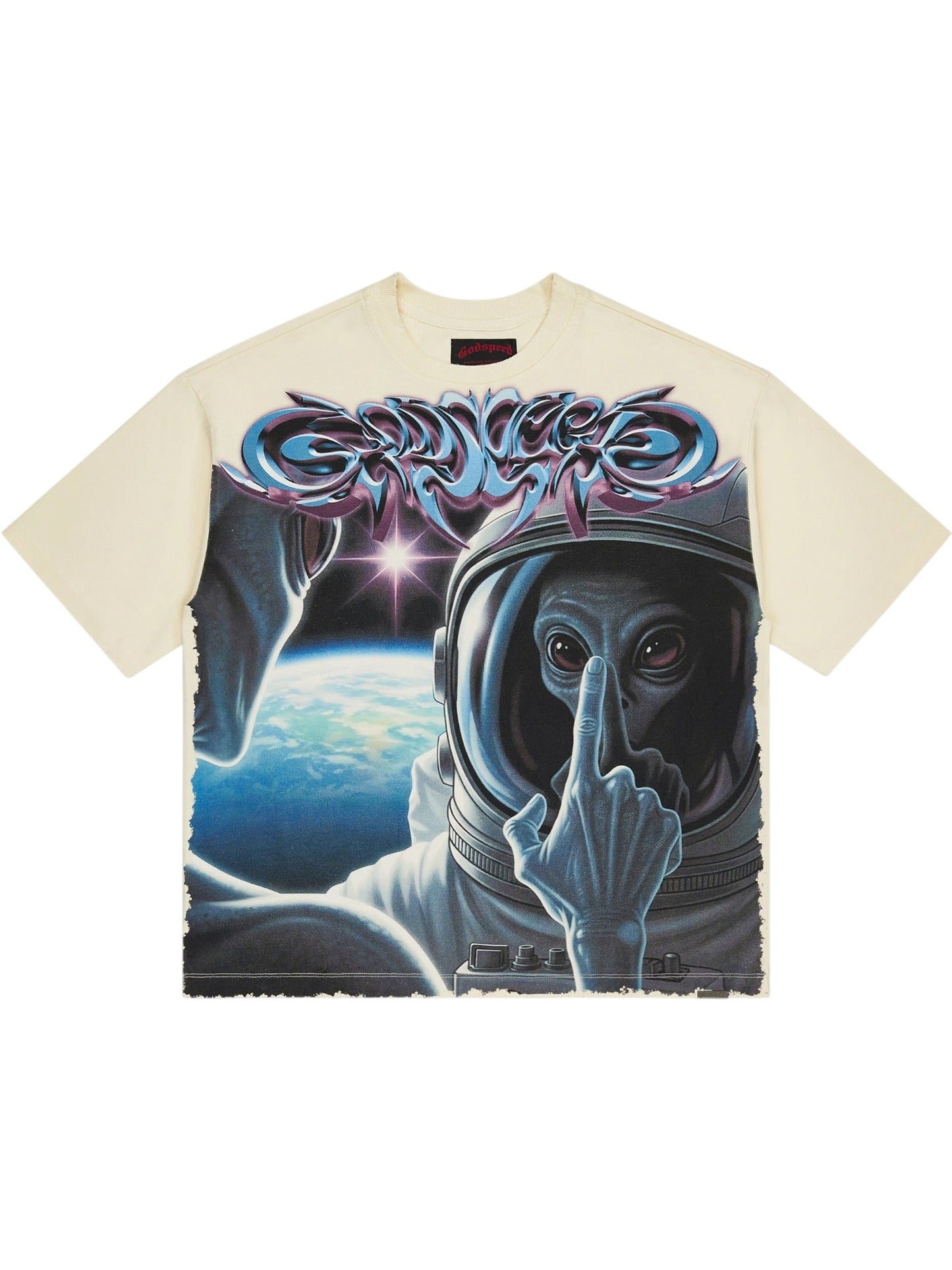 Godspeed First Contact 2 T-shirt (Bone)