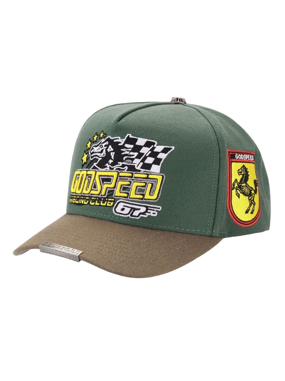 Godspeed GRC Members Snapback Hat Green/Brown - Probus