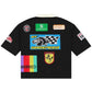 Godspeed Grc Quarter Zip Short Sleeve Polo Black
