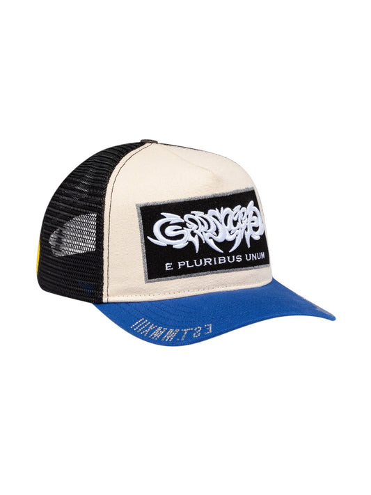 Godspeed GS E Pluribus Trucker (White/Blue)