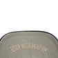 Close-up of the underside of the GODSPEED Godspeed Gs Forever Hat Black brim, featuring "KEEP YOUR HEAD UP" embroidered in light-colored thread.