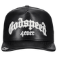 Godspeed Gs Forever Premium Leather Trucker Hat Black