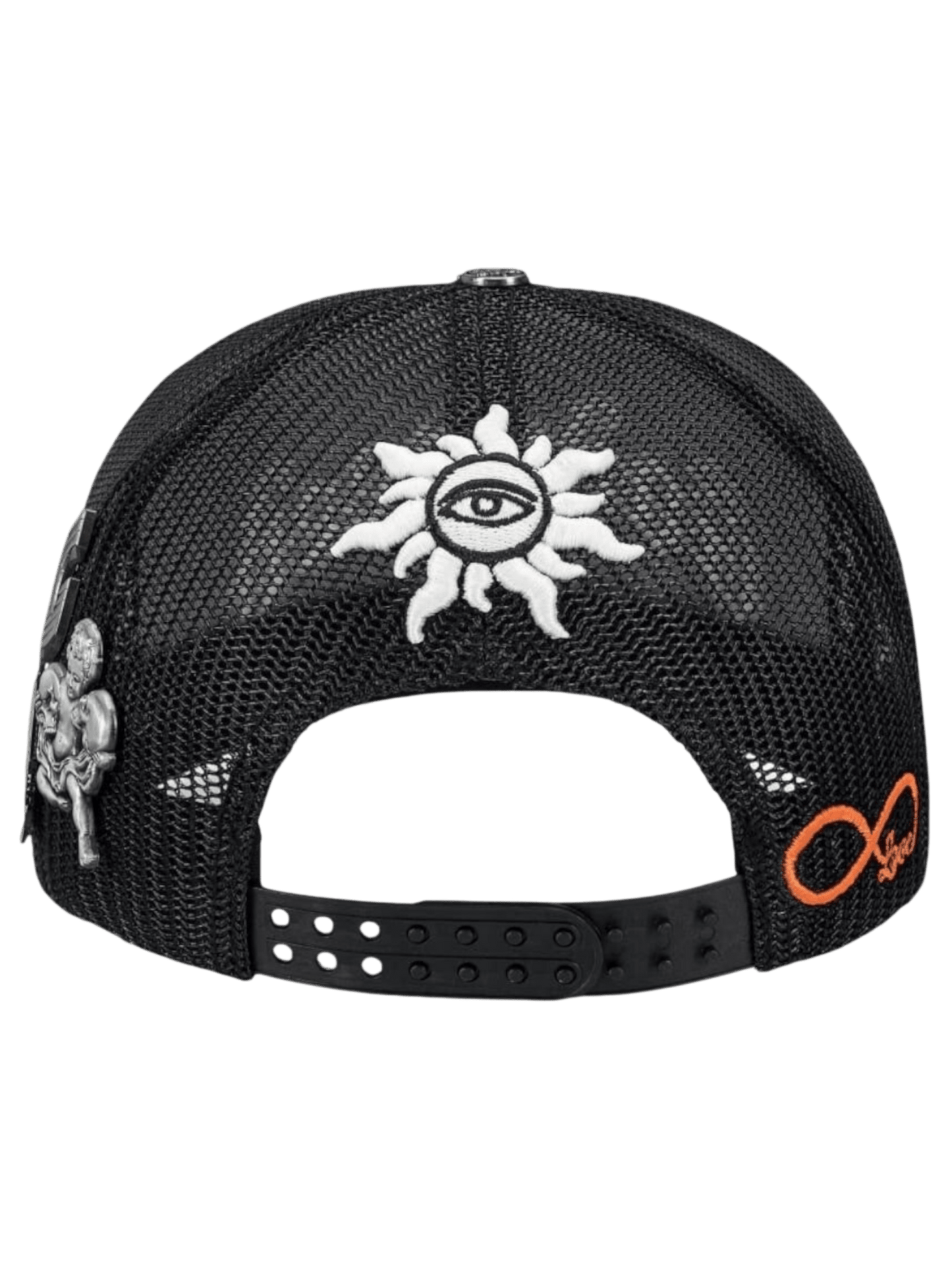 Godspeed Gs Forever Premium Leather Trucker Hat Black
