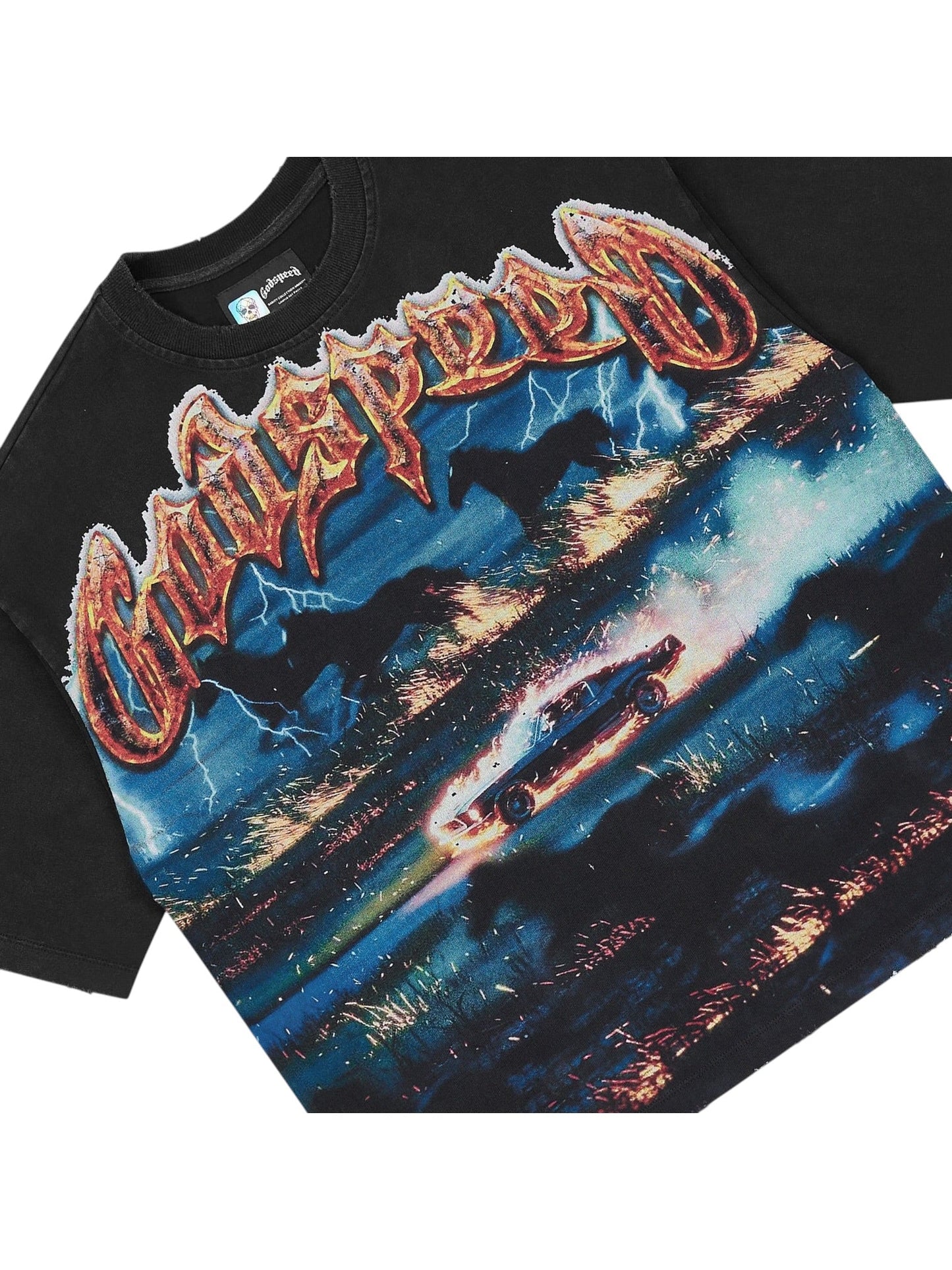 Godspeed Horsepower T-shirt (Black)