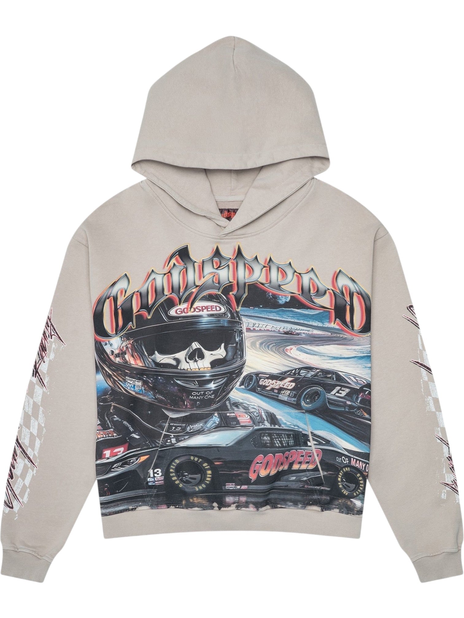 Godspeed Le Denier Hoodie (Stone Grey)