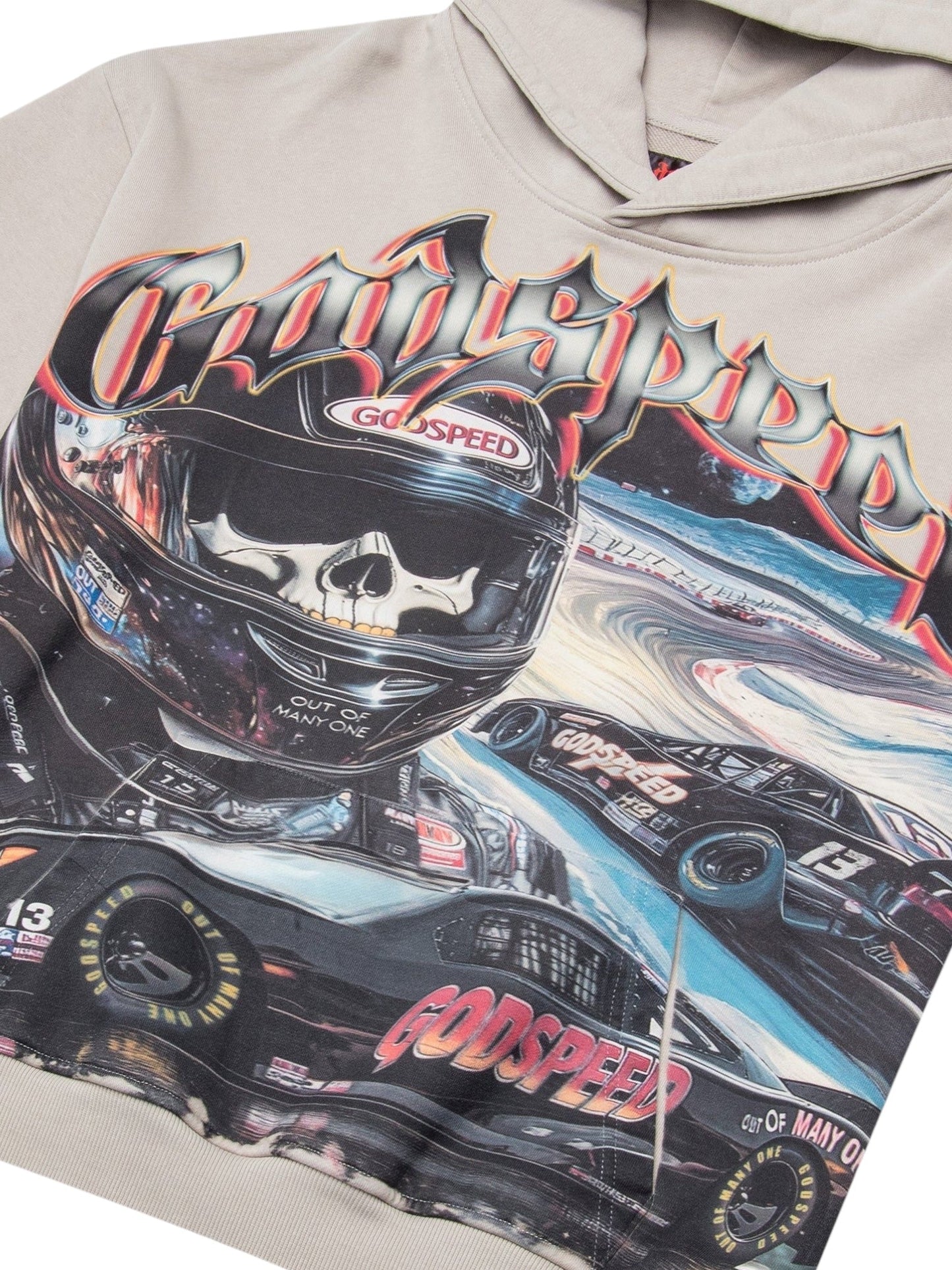 Godspeed Le Denier Hoodie (Stone Grey)