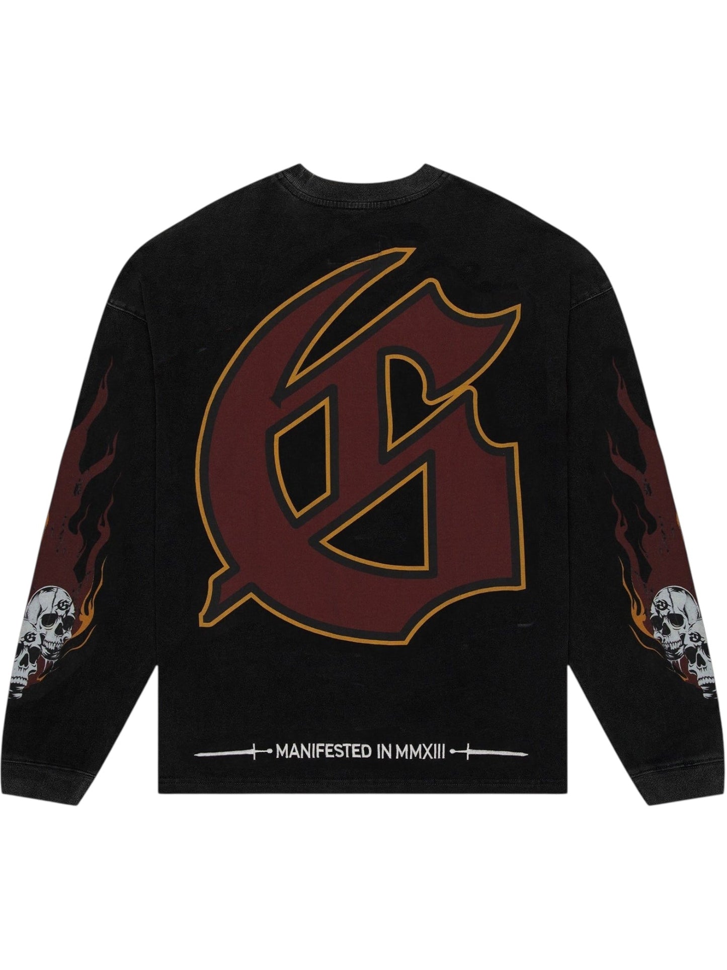Godspeed Morale LS T-shirt (Black Wash)