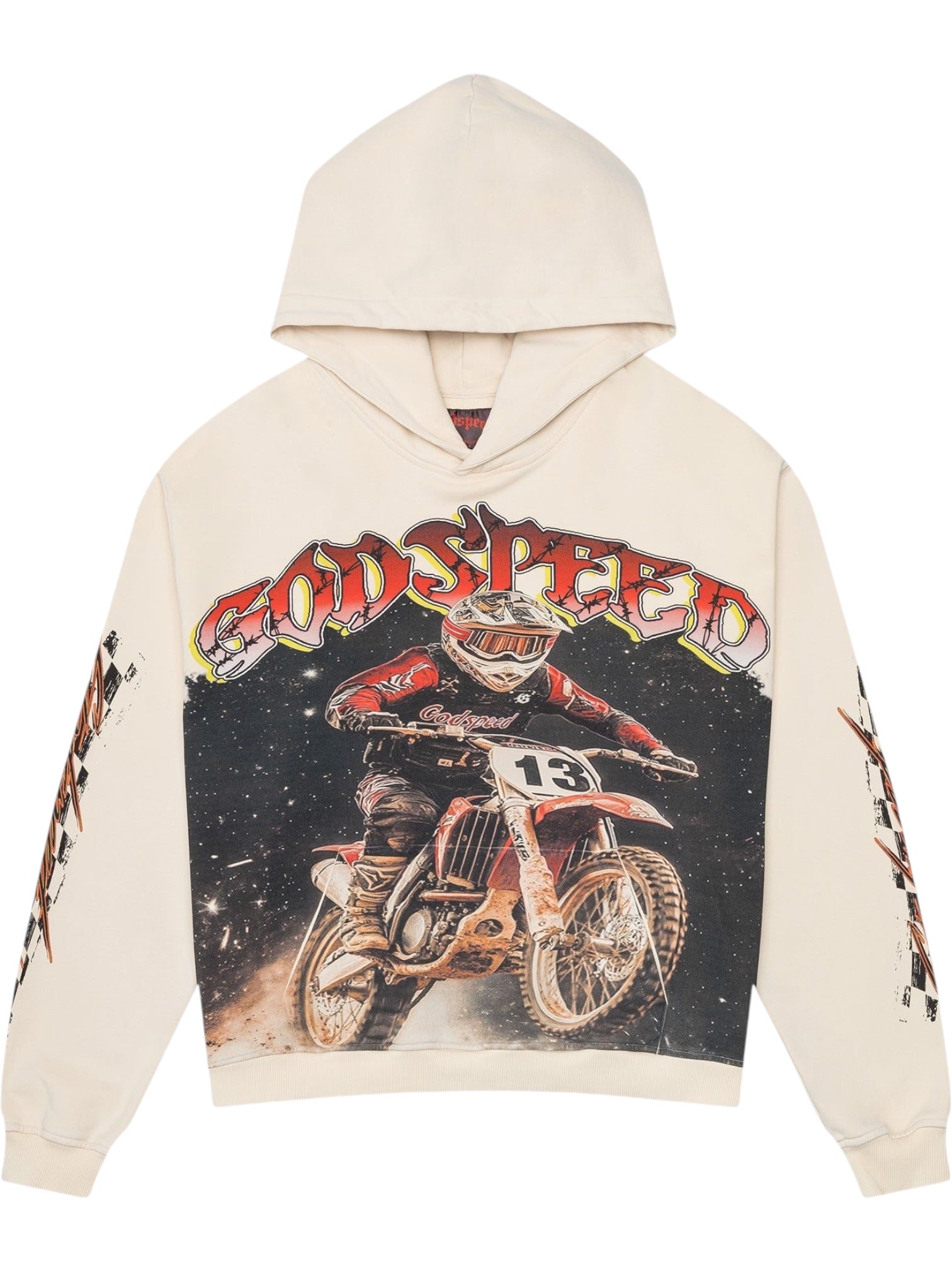 Godspeed Motocross Hoodie (Bone)