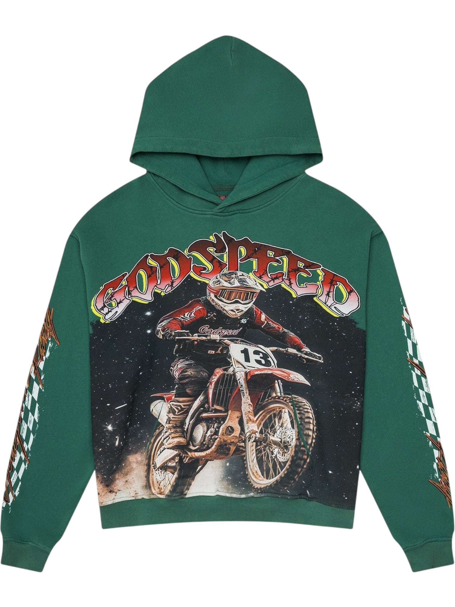 Godspeed Motocross Hoodie (Green)