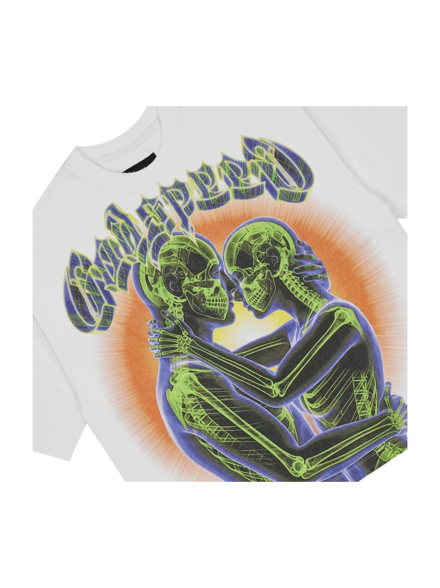 Godspeed Og Logo 3QTR Tee White