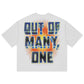Godspeed Og Logo 3QTR Tee White
