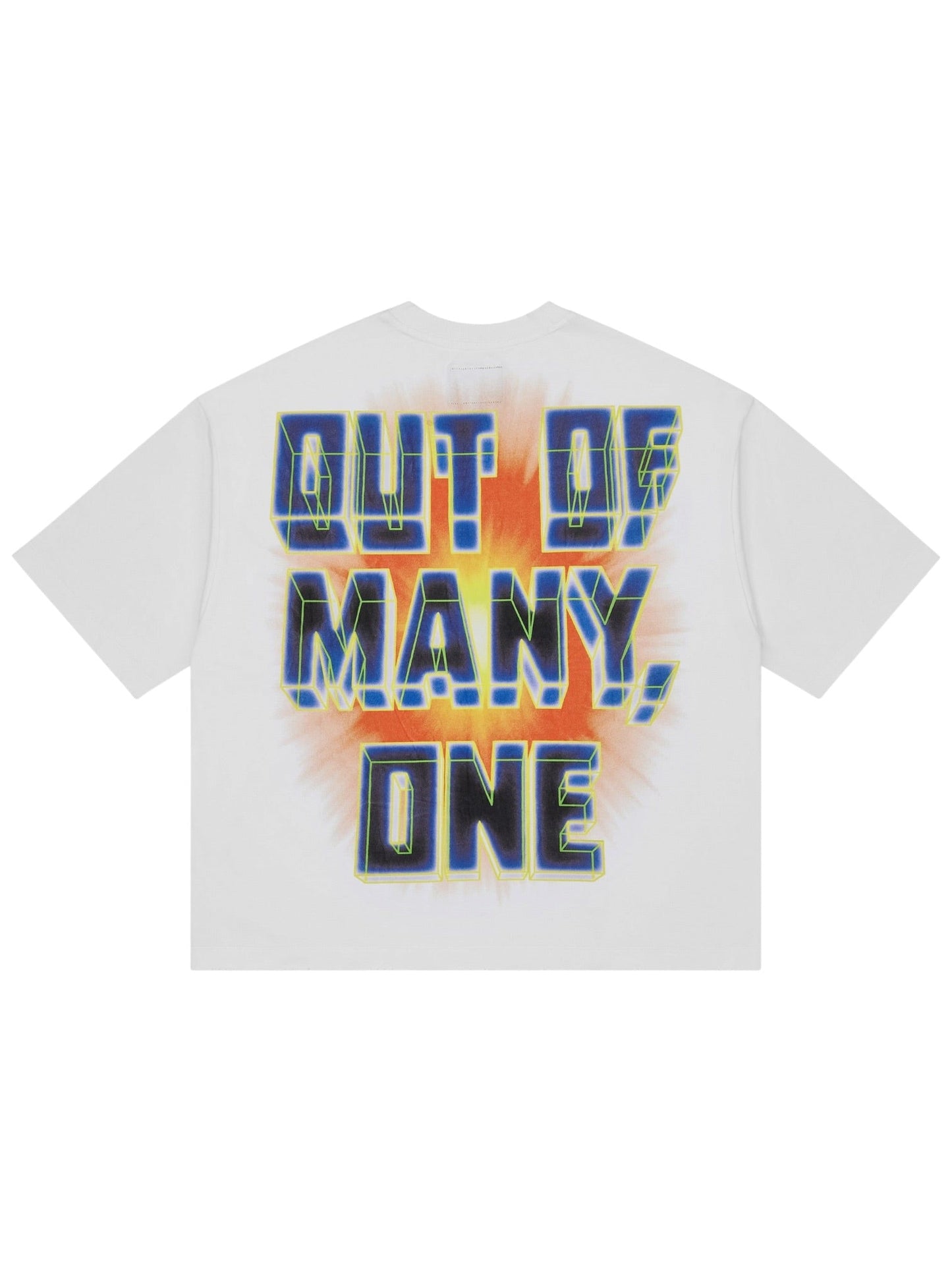Godspeed Og Logo 3QTR Tee White