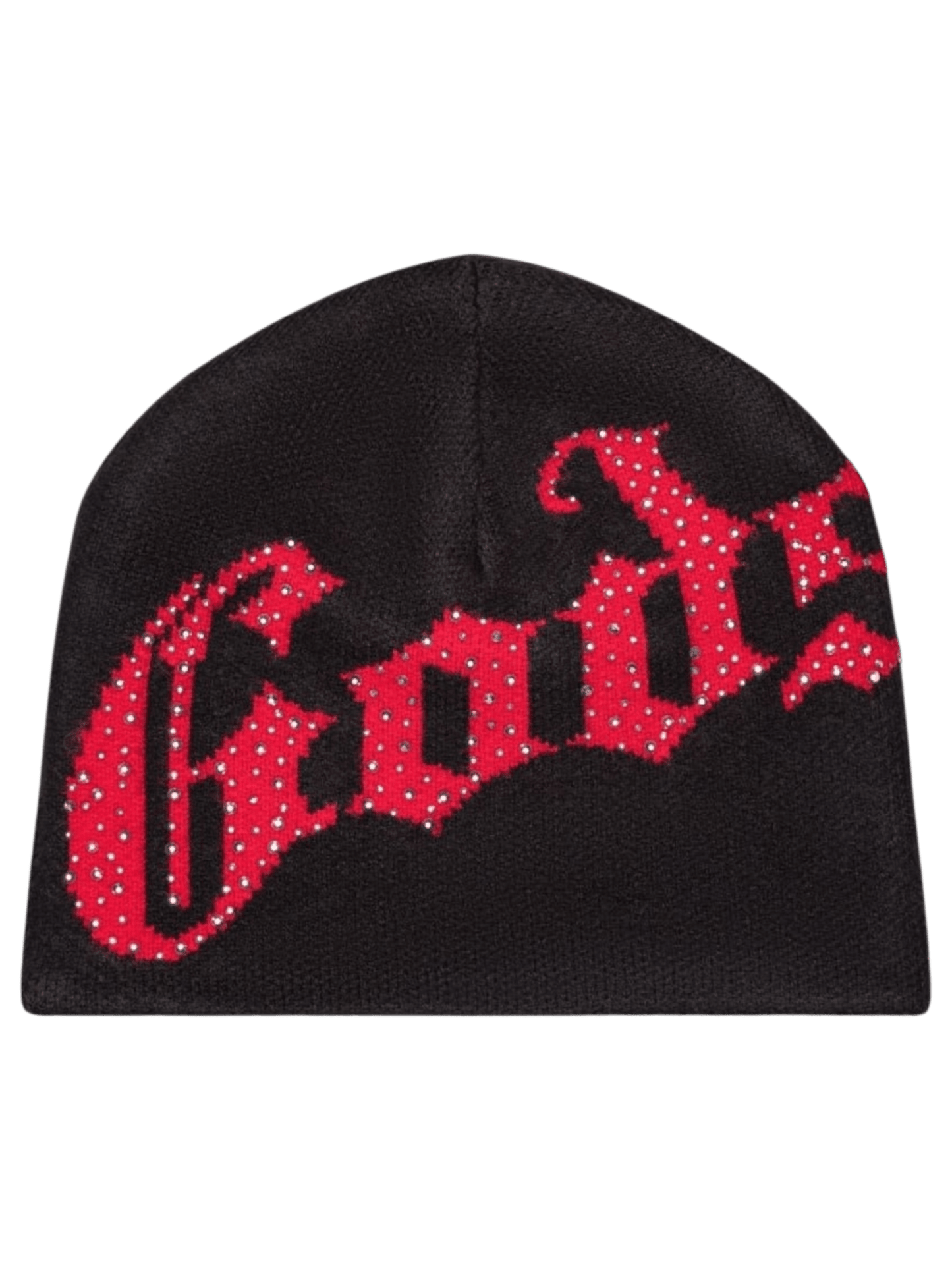 Godspeed OG Logo Studded Beanie Black/Red