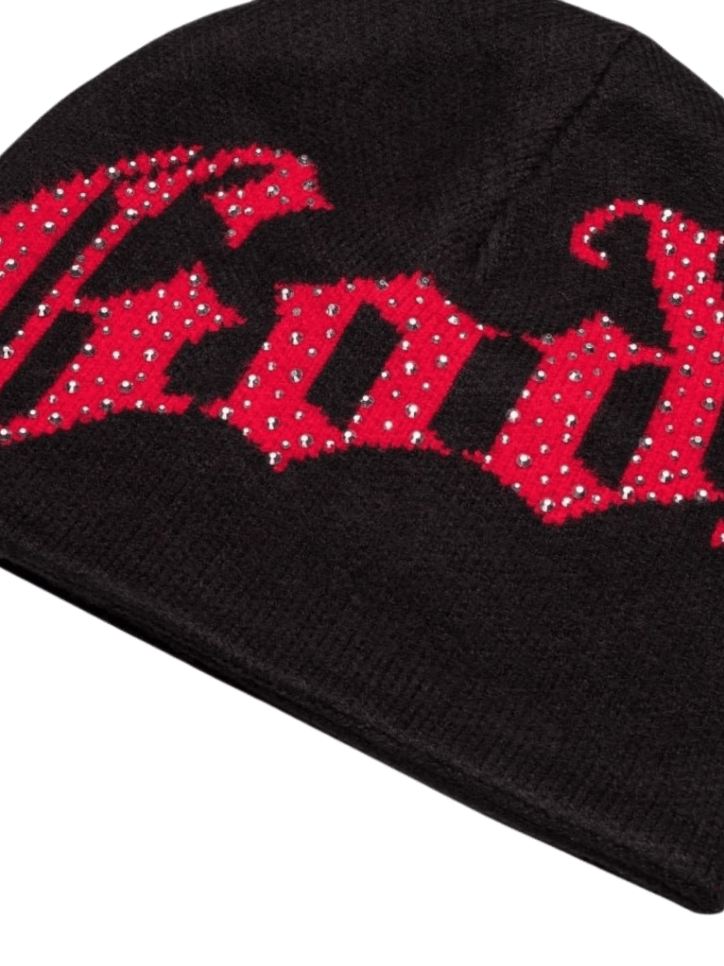 Godspeed OG Logo Studded Beanie Black/Red