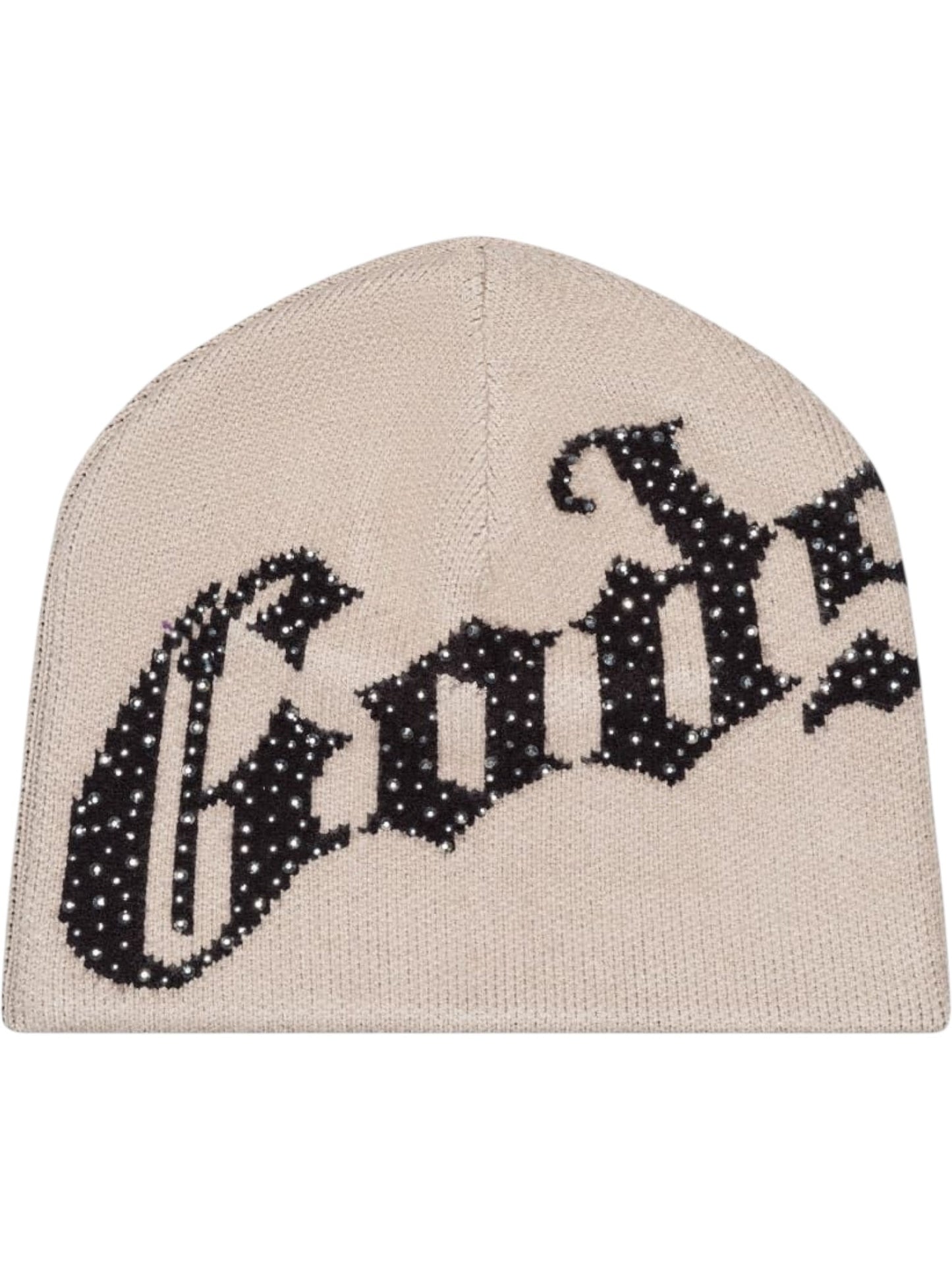 Godspeed OG Logo Studded Beanie Tan/Black