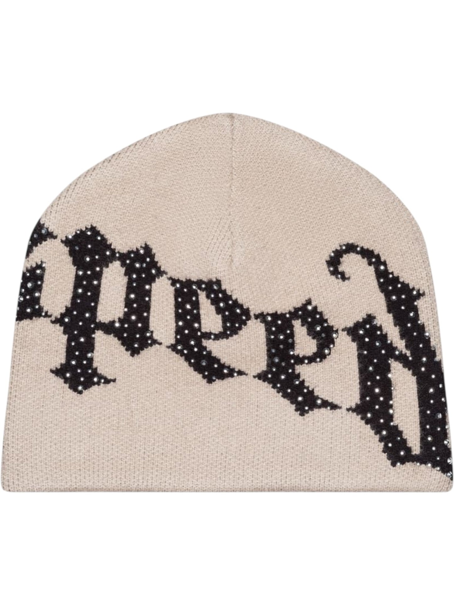 Godspeed OG Logo Studded Beanie Tan/Black