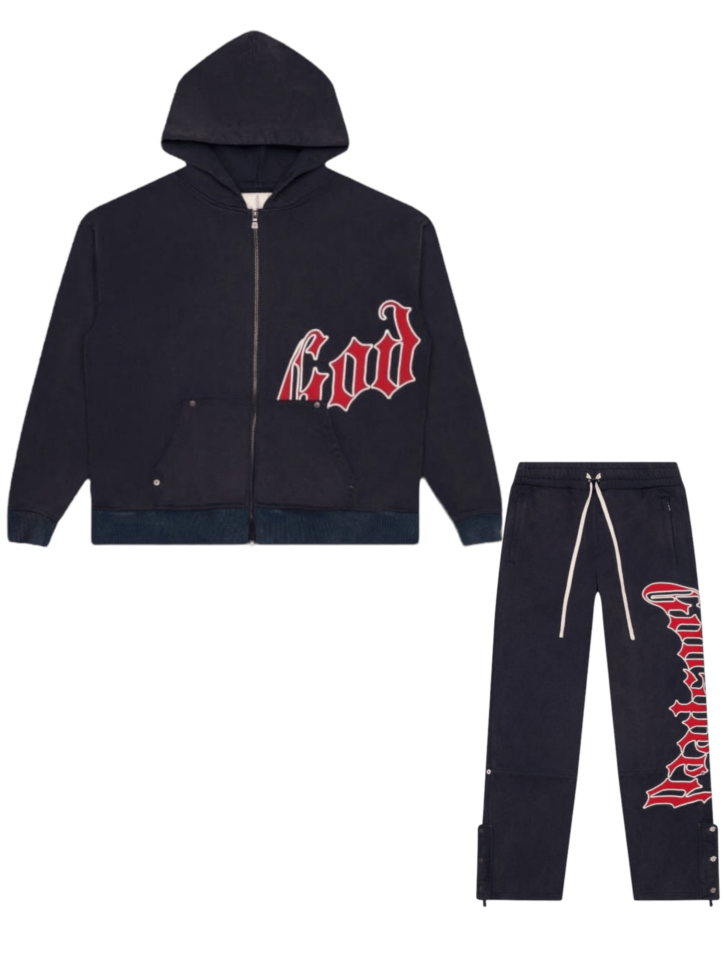 Godspeed OG Logo Sweatsuit V2 Navy/Red