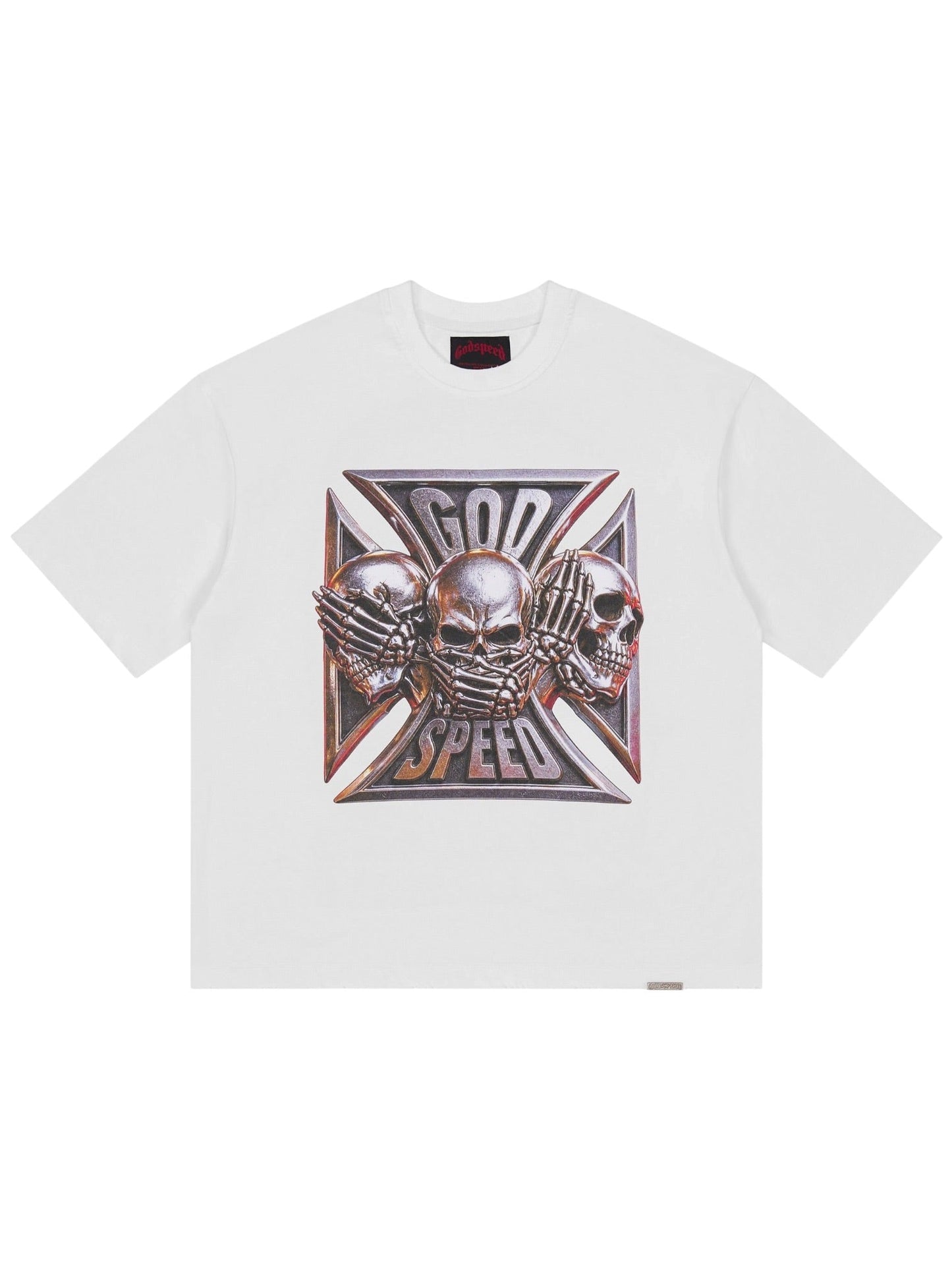 Godspeed Omerta T-Shirt (White)