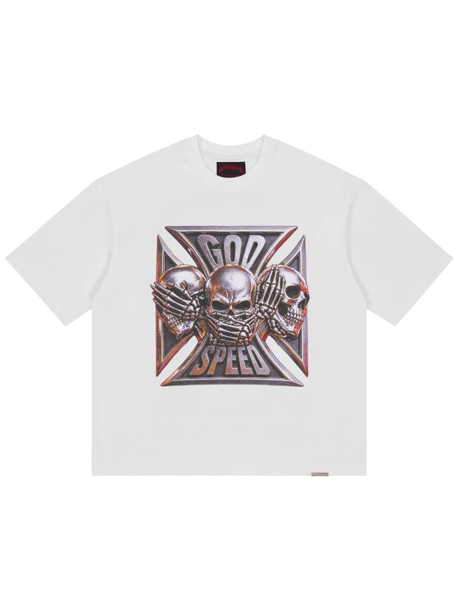 Godspeed Omerta T-Shirt (White)