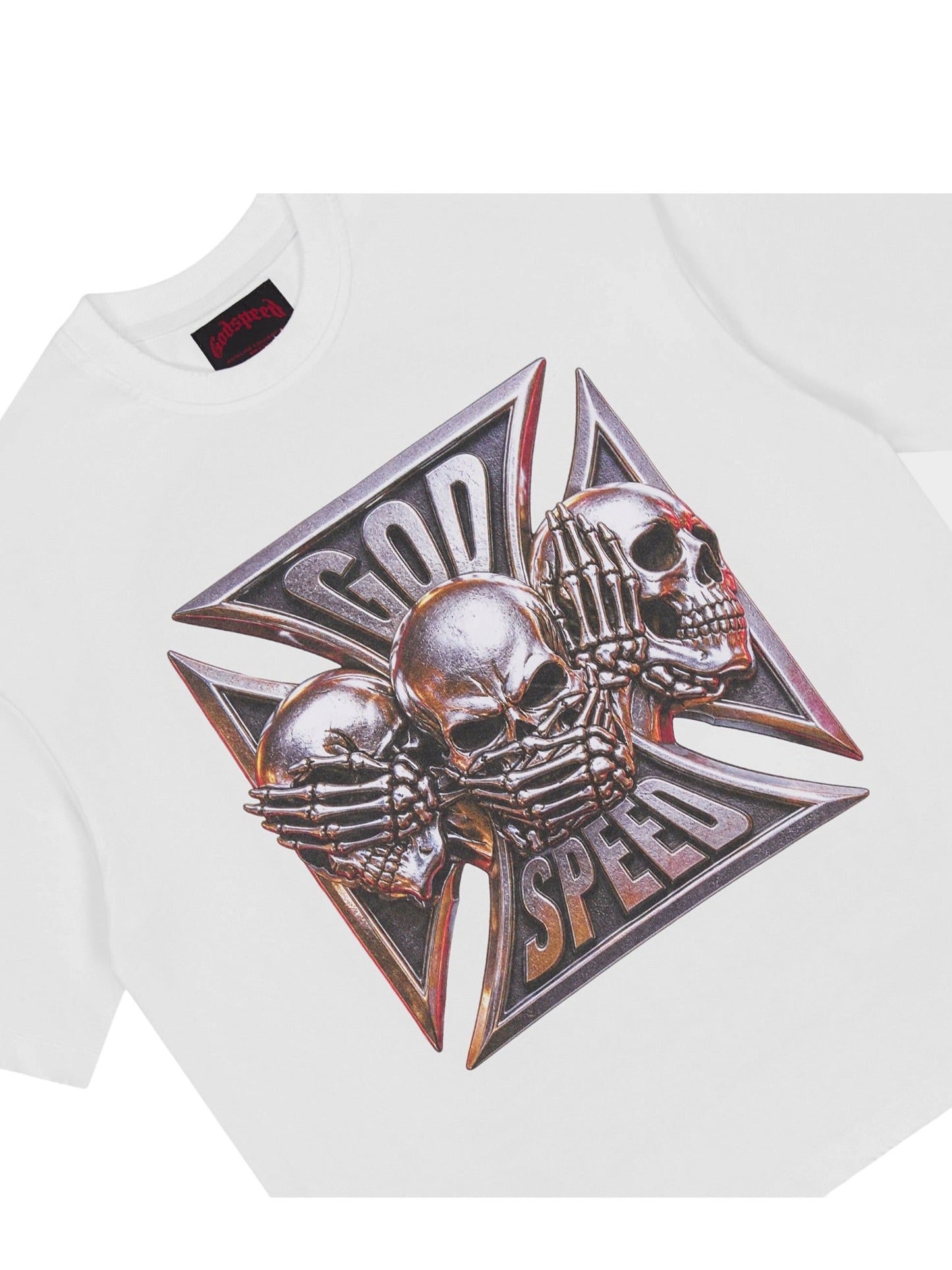 Godspeed Omerta T-Shirt (White)