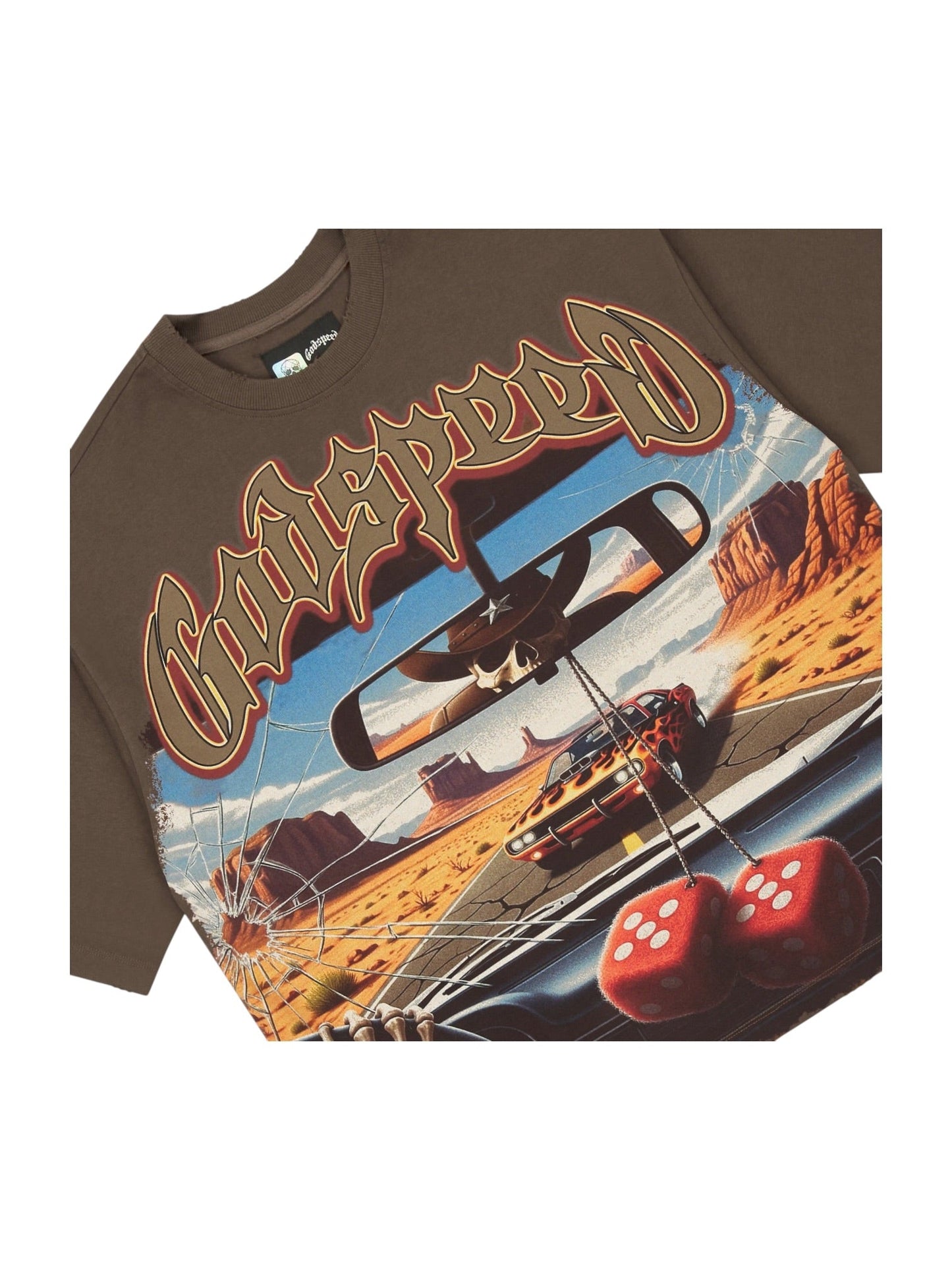 Godspeed OnThe Run II T-Shirt Brown