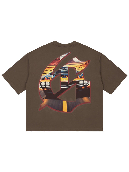 Godspeed OnThe Run II T-Shirt Brown