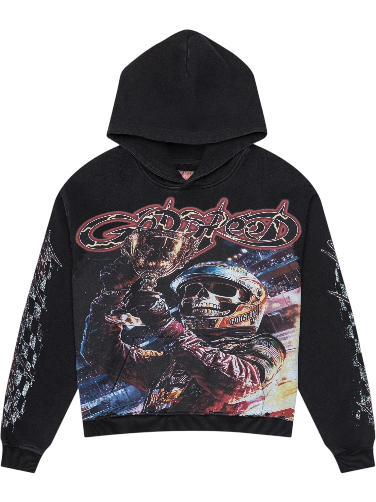 Godspeed Podium Dreams Hoodie (Black Washed)