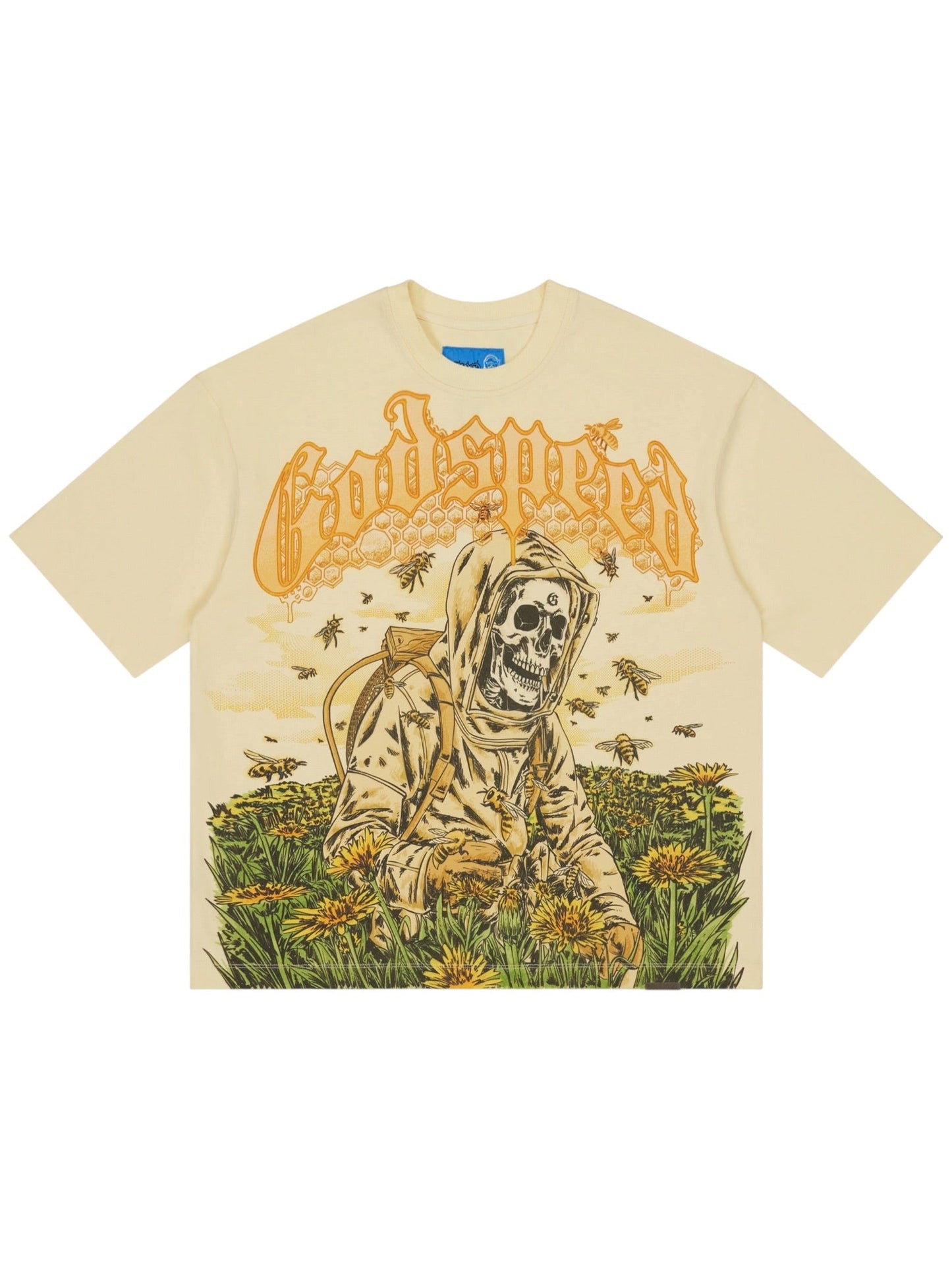 Probus Godspeed Save the Bees II T-shirt NG (Bone) Godspeed Save the Bees II T-shirt NG (Bone) BEIGE
