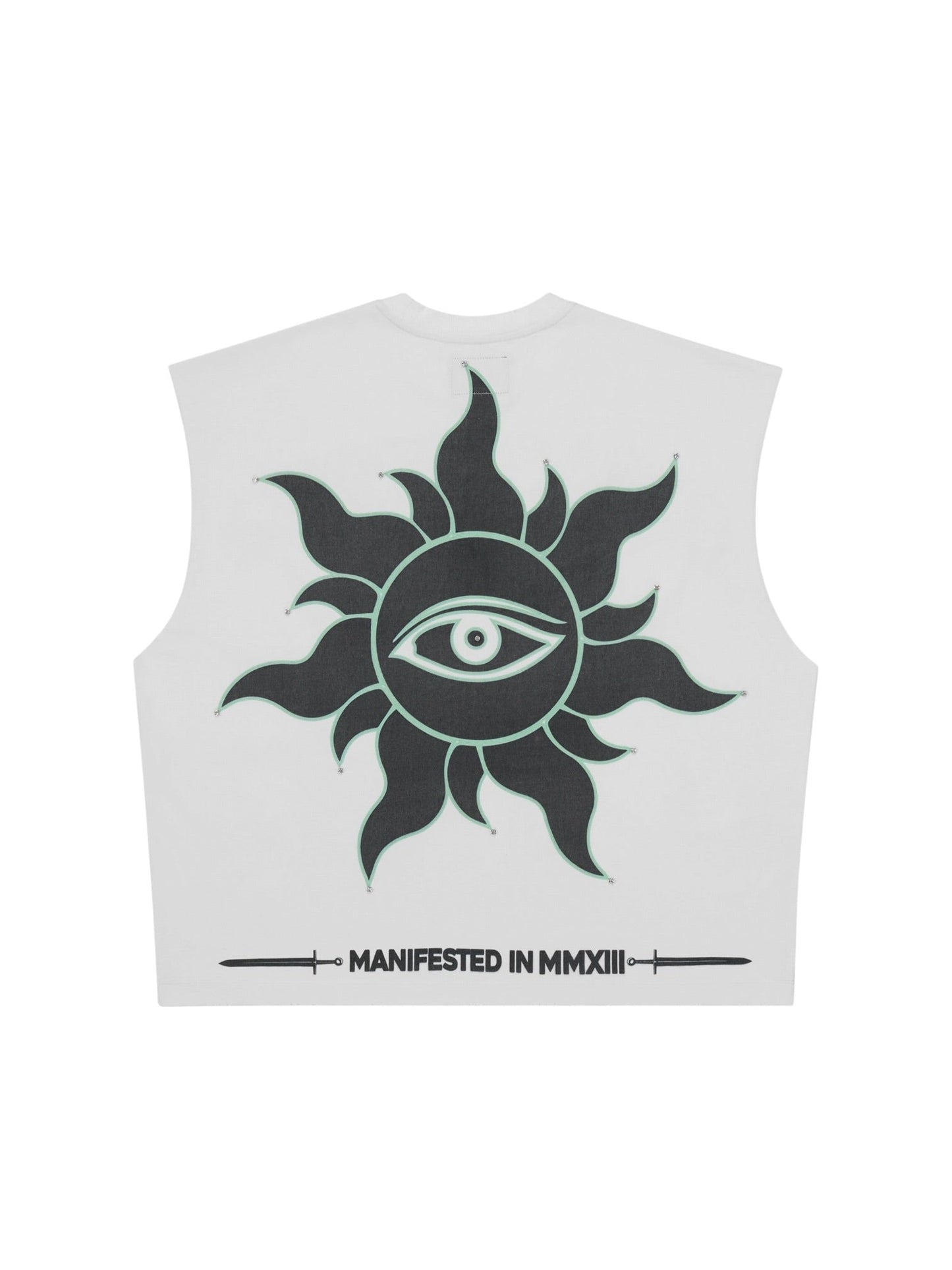 Godspeed Sunken Liberty Sleeveless Tshirt (White)