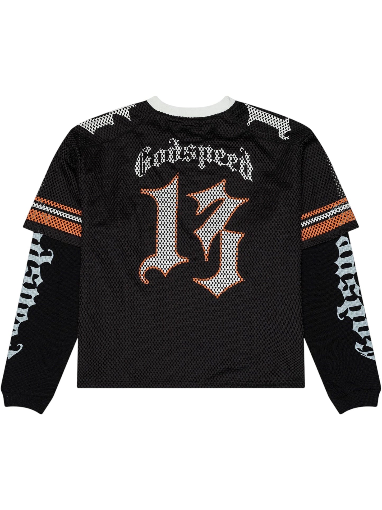 Godspeed TD Layered Jersey (Black/Orange)