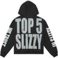 Godspeed Top 5 Slizzy VVS Hoodie (Black Wash)