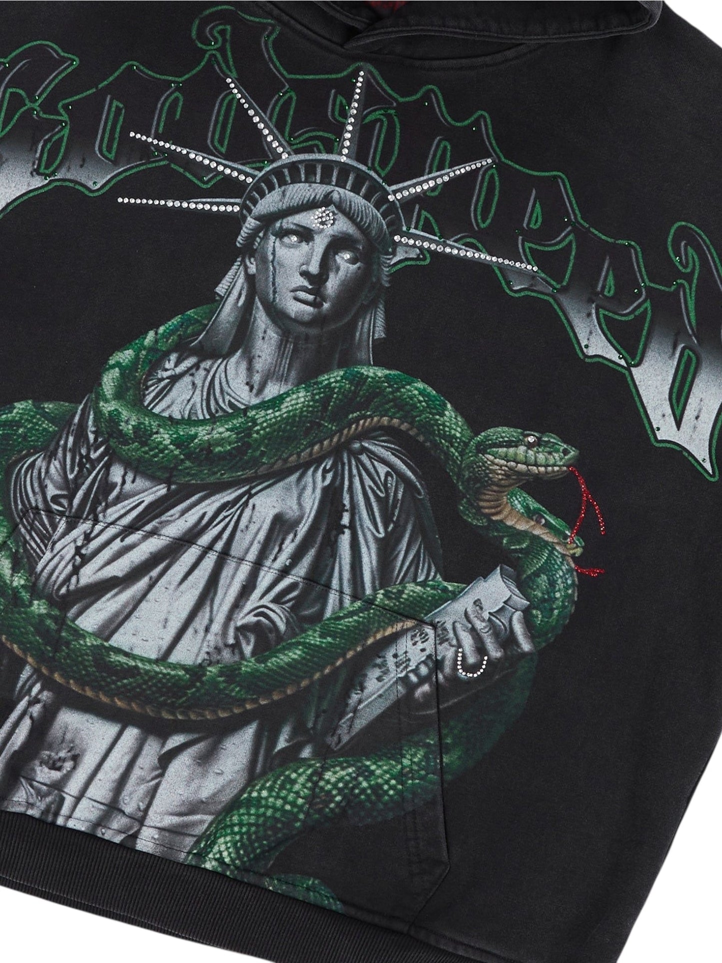 Godspeed Top 5 Slizzy VVS Hoodie (Black Wash)