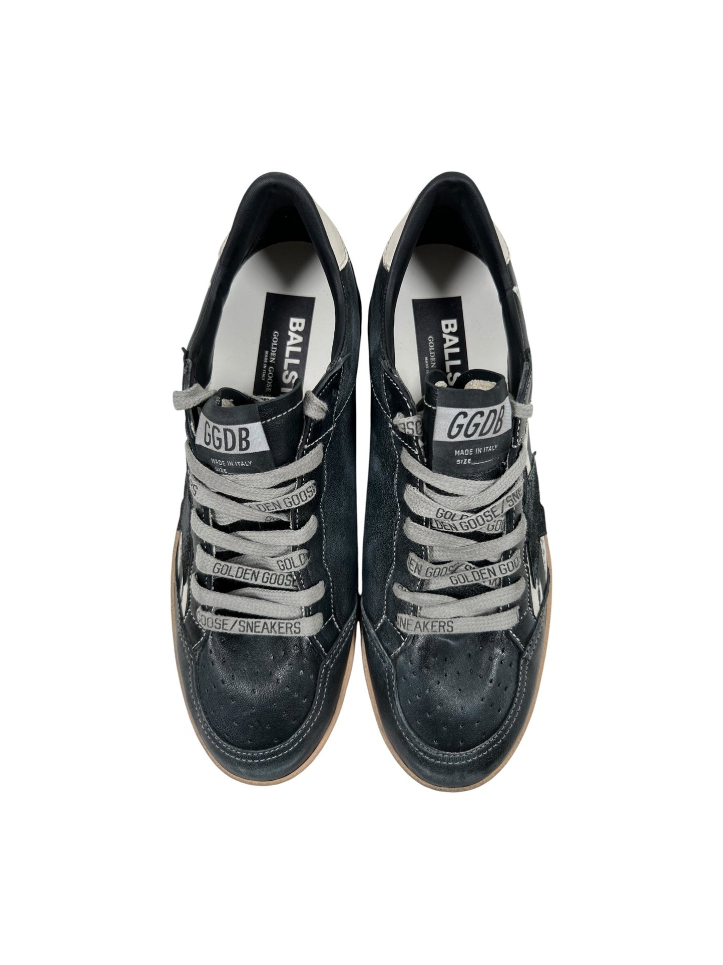 Probus Golden Goose GMF00117 Ball Star Black/Cream Golden Goose GMF00117 Ball Star Black/Cream BLACK